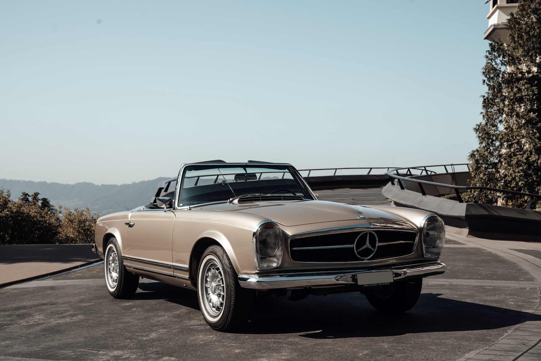 Mercedes SL Pagode Frontansicht
